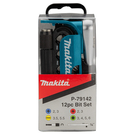 Makita Accessories P-79142 Screw bit set 12-piece
