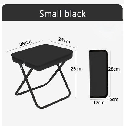 ✨Zipper folding camping stool queuing picnic stool fishing chair