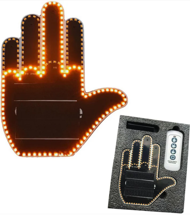 Hand Gesture Light for Car
