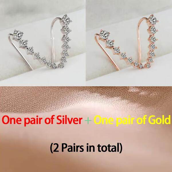 👂Seven Star Diamond Stud Earrings