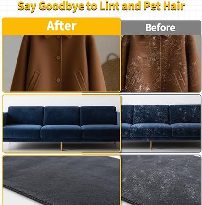 Pet Hair Removal Glove for Dogs & Cats