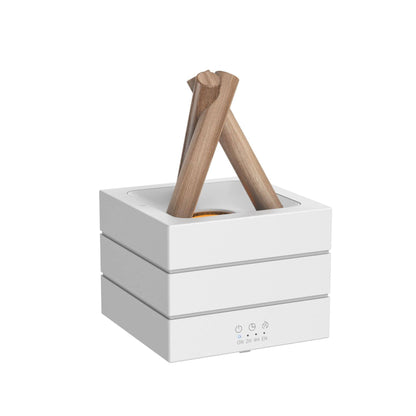 🔥280ml Flame Aroma Diffuser USB Air Humidifier Colorful Atmosphere Light and Remote Control Bonfire Essential Oil Aroma Diffuser