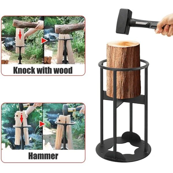 16.1’’ Kinding Firewood Splitter with Cross Blade,Mini Wedge