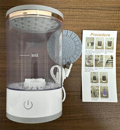 ✨Electric Makeup Brush Cleaner USB Charging Lazy Cleaner Small Portable Makeup Tool Set