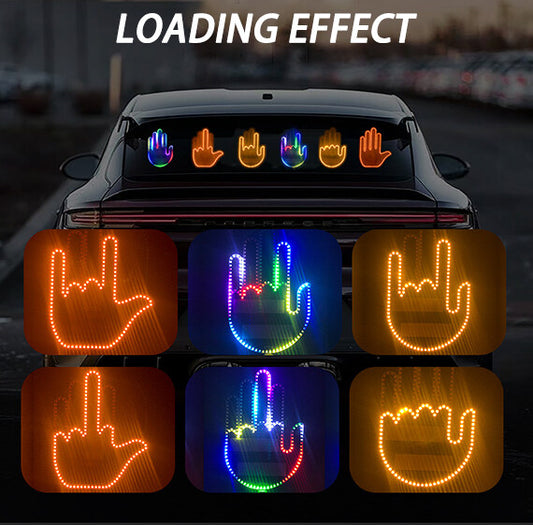 Hand Gesture Light for Car
