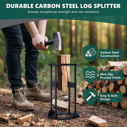 16.1’’ Kinding Firewood Splitter with Cross Blade,Mini Wedge