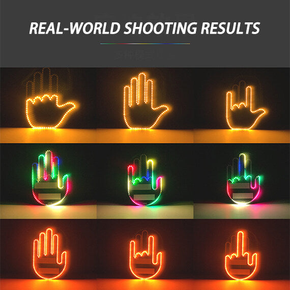 Hand Gesture Light for Car