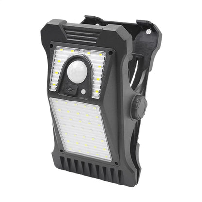Solar Powered LED Outdoor Light Clip